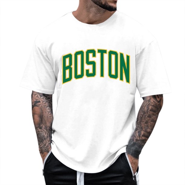 Camiseta de cuello redondo con estampado floral para hombre: manga corta, poliéster transpirable, diseño moderno, tallas S-XXXXXL para ropa informal de verano