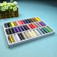 INTSUPERMAI 39rolls 109 Yard Mixed Colors Sewing Thread Set All Purpose ...