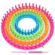 thumbnail image 1 of Kit de telares circulares para tejer, kit de manualidades con aguja de gancho y pompón para hacer bufandas., 1 of 14