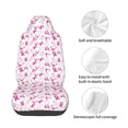 thumbnail image 3 of Lsque Breast Cancer Awareness4 Pattern Car Seat Covers for Front Seats , Waterproof Seat Covers for Cars, Sporty Front Seat Covers,Car Seat Cover Protector Front Seats, 3 of 5