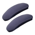 thumbnail image 3 of 2 fundas protectoras para brazos de silla de oficina, para escritorios y sillas de casa. Gris oscuro s, 3 of 9