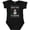 AB-Black, variant on Inktastic Chillin' with My Snowmies Sweater Style Snowman Boys or Girls Baby Bodysuit