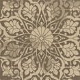 thumbnail image 5 of Eagean EAG-2362 8'10" x 12' Rug in Dark Brown and Wheat, 5 of 6