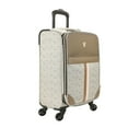thumbnail image 2 of Disney Minnie Mouse Gold  Character Ear Patch White & Brown 22" Rolling Luggage, 2 of 7