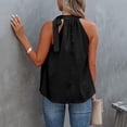 thumbnail image 4 of SMihono Hauts pour Femmes Débardeur pour Femmes Été Femme Dos Nu Col Rond Sans Manches T-Shirt à Imprimé Léopard Hauts Débardeurs pour Femmes Hauts d'Été pour Femmes, 4 of 6
