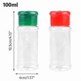 thumbnail image 3 of 1/3pcs 100ml Plastic Spice Salt Pepper Shakers Seasoning Jar Bbq Condiment Vinegar Bottling Pet Kitchen Tool Seasoning Jar 3, 3 of 5