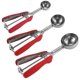 thumbnail image 1 of Juego de cucharas para galletas - Incluye 1 cucharada/ 2 cucharadas/ 3 cucharadas - 3 cucharadas de galletas para hornear - Cuchara para masa de galletas - Hecha de acero inoxidable, 1 of 5