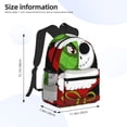 thumbnail image 2 of Goofa The Nightmare Before Christmas Pattern Casual Backpack – School Backpack Lightweight & Ergonomic Design, Water-Resistant, Spacious & Comfortable, Travel, 2 of 6