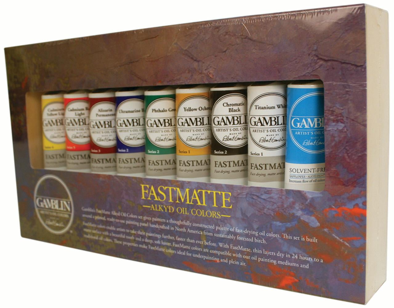 Gamblin FastMatte Alkyd Oil Color Introductory Set