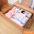 thumbnail image 3 of Paquete de 4 cajones Organizador Divisor Partición Yuarrent Rosado 47x7cm, 3 of 6