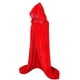 thumbnail image 1 of Disfraz de Halloween Advancent capa elegante con capucha adultos/niños larga negra 170cm, 1 of 6