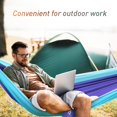 thumbnail image 2 of QUANFENG QF Hammock Portable Single Camping Hammock, Support 330lbs, Blue/Purple, 2 of 7