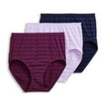 thumbnail image 4 of Women's Jockey® Matte & Shine Seamless Full Rise Brief Panty 1218 Color: Shell Pink Asst Size: 7, 4 of 4