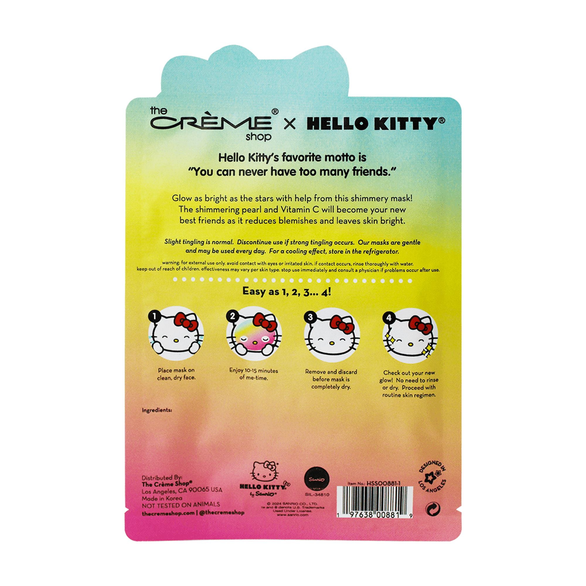 The Crème Shop X Hello Kitty Shooting Stars Sheet Mask