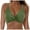 AG, variant on Bikini Tops for Women Push Up Swimsuit Top Lace Up Padded Bathing Suit Tops Twist Bikini Top Only Green, L