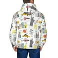thumbnail image 5 of Zip Up Hoodies for Men - New York Long Sleeve Comfrt Men'S Fashion Hoodies & Sweatshirts, Jackets for Men Hoodies Pullover Clothing Clothes with Pouch, 5 of 5
