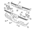thumbnail image 5 of New Genuine Mopar Bezel Park Distance 2016-2022 OE 1JK80RXFAB, 5 of 10