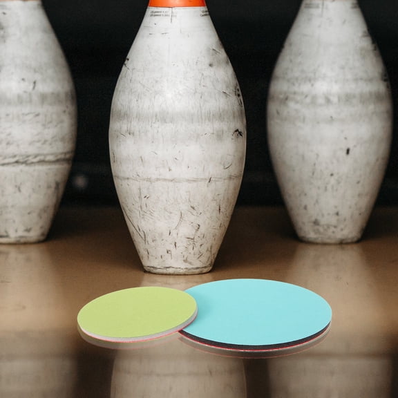 LOLIPPYY 8-Piece Bowling Sandpaper Set for Polishing and Restoration with Assorted Colors