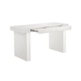 thumbnail image 4 of TOV Furniture Clara Glossy White Lacquer Desk, 4 of 6