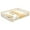 Natural, variant on Costway Queen Size Floor Bed with Full Length Safety Guardrails & Door for Boys, Girls Mint Sky