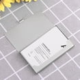 thumbnail image 3 of STRANDCHIC 2Pcs Business Card Holder Desktop Black Silver with Professional Design, 3 of 6