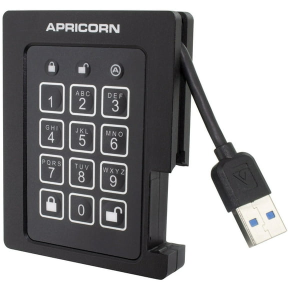 Apricorn 2TB SSD Aegis Padlock SSD