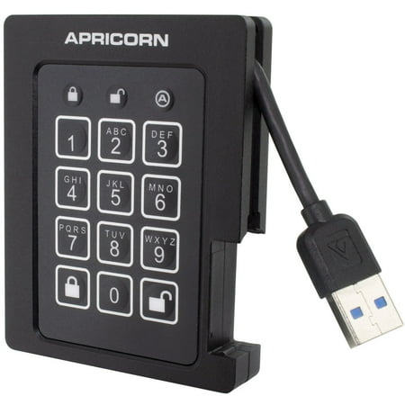 UPC: 0708326914529 | Apricorn 2TB SSD Aegis Padlock SSD