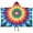 Colorful Rainbow Tie, variant on Colorful Rainbow Tie Dye Spiral Pattern Hooded Bath Towel，50"x30" for Ages 3 To 12 Kids, Quick Dry Lightweight Soft Microfiber Hood Beach Towel Cover Up for Kids