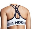 thumbnail image 2 of LNDR Women's Feather Weight Sports Bra, White, S-M, 2 of 2