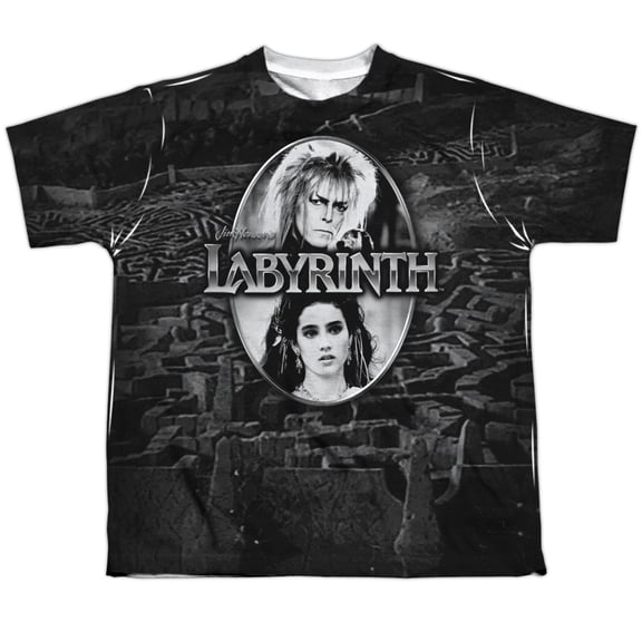 Labyrinth - Maze - Youth Short Sleeve Shirt - Small