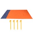 thumbnail image 3 of EeaseCA Portable Picnic Mat Foldable Camping Beach Pad Multifunctional Mattress (Orange), 3 of 7