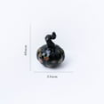 thumbnail image 2 of Pumpkin Statue Hand Blown Glass Mini Thanksgiving Halloween Vegetable Ornament Desktop Display, 2 of 4