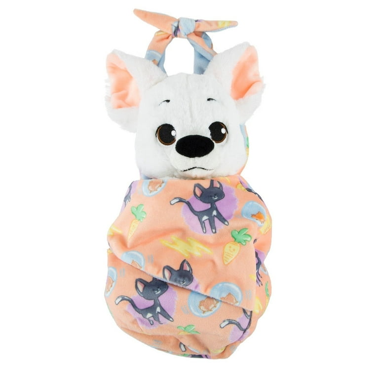 Disney Parks Baby Bolt in a Blanket Pouch Plush New with Tags