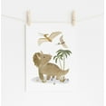 thumbnail image 4 of dinosaur wall decor, dinosaur art prints, dinosaur wall art, dinosaur nursery decor, Set of 3 Prints, 4 of 5