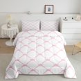 thumbnail image 2 of Erosebridal Crown Pattern Comforter Sets Queen Size,Valentine’S Day Bedding Queen Comforter Set,Princess Decor,Reversible,Ultra Soft,3 Pieces, 2 of 7