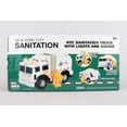 thumbnail image 3 of Daron New York City Sanitation Truck with Lights & Sound, 3 of 8