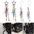 thumbnail image 2 of Lerpwige Moving Fish Charm Phone Lanyard Flexible Body Structure Versatile Outdoor Keyring Decoration for Adventurers, 2 of 16