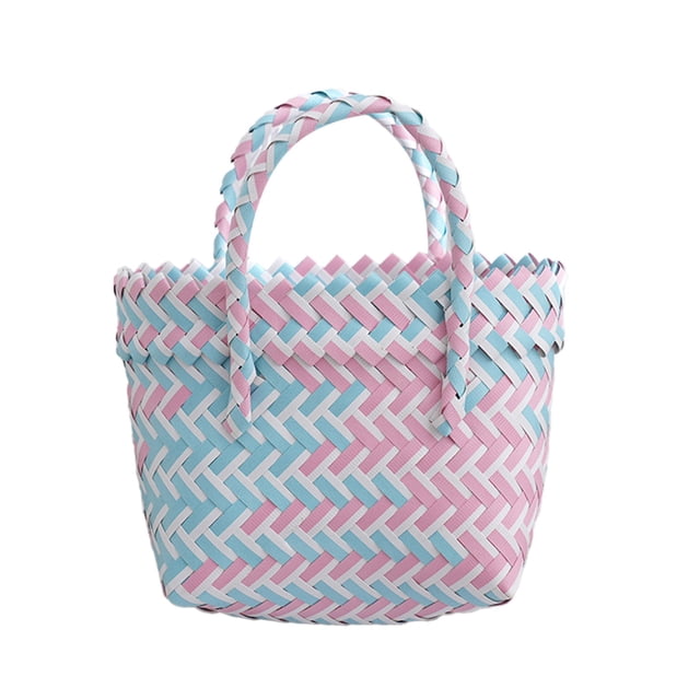 Panier à Chou Tissé en Plastique Coloré