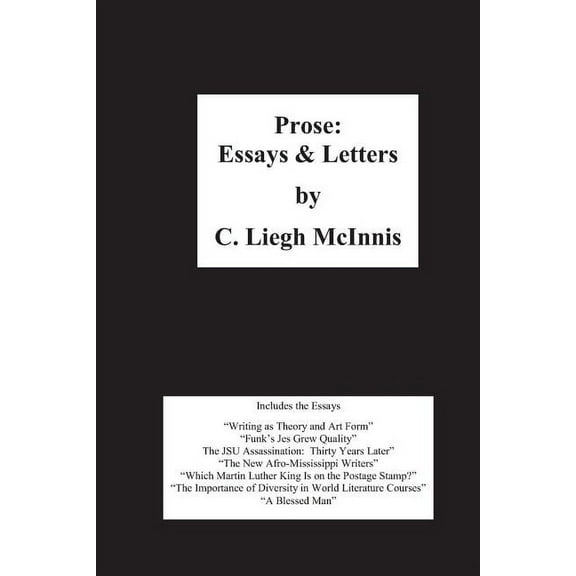 Prose: Essays And Letters (Paperback)