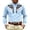 Light Blue, variant on SRZYMJ Western Shirts for Men Cowboy Pearl Snap Long Sleeve Embroidered Country Shirts Casual Work Slim Fit Button Down Outfits