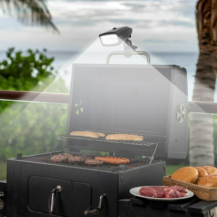 Grill Light with 10 Light Beads High Brightness BBQ Light Heat Resistant LED Grill Light Practical BBQ Grill Light for Outdoor Barbecue Picnic