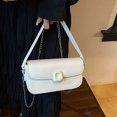 thumbnail image 3 of Nuevo bolso bandolera Joker de piel sintética, pequeño bolso de moda portátil, pequeño, blanco, 3 of 5