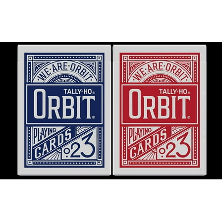 Tally Ho x Orbit​ (Red) Playing Cards