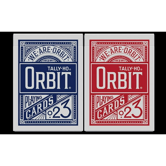 Tally Ho x Orbit​ (Red) Playing Cards