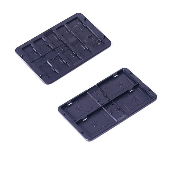 Hweilai Memory Card Case for 10 SD SDHC SDXC Cards + 4 Micro SD TF Cards with Card Removal Tool, Shockproof Waterproof Carrying Case, Waterproof, Durable and Abrasion Resistant