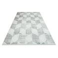 thumbnail image 2 of Phoenix Grey Geometric Acrylic Area Rugs for Living Room Jacquard Textured Modern Rugs Soft Geometric Rug for Bedroom Mid Century Washable Rug Non-Slip Bohemian Perfect for Dining Room Office, 2 of 4