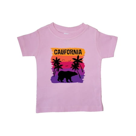 

Inktastic California Sunset Vacation Beach Gift Baby Girl T-Shirt