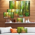 thumbnail image 3 of Dense Forest Panorama - Impression sur Toile Paysage, 3 of 4