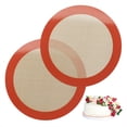 thumbnail image 3 of Kearding Silicona de 2 piezas: para alfombrillas caseras Stick Silicona 2 paquetes / lote Hornear Fuerte flexibilidad Adsorción Hornear Herramientas y accesorios para hornear L, 3 of 6