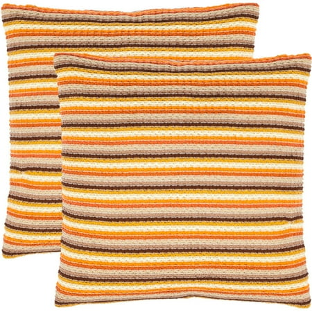 Safavieh Goya Stripe Pillow, Set of 2
